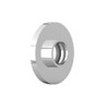 Ginger G4639BPC 4639B Kubic Shower Rod Support Brackets, Polished Chrome