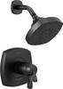 Delta DT17T276BL Stryke 17 Thermostatic Shower Only Matte Black T17T276BL
