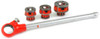 RIDGE R36375 Ridge & #174 Model No. 00-R Exposed Ratchet Threader Set, NPT, 1/8-1 Capacity