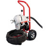 RIDGE R23702 Ridge & #174 K-1500 A Frame W/Tool Set & Mitt, 115V, 710RPM, 3/4HP, 1-1/4, 105L x 1-1/4W Cable