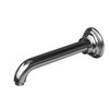 Ginger USA N201-1/15 Brass 201-1 8" Ithaca Shower Arm with Flange, Polished Nickel