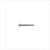 Ginger USA B436/15S Brasstech 436 3/8 Inch Outer Diameter x 20 Inch Length Flat Head Rigid Supply Tu, Satin Nickel