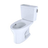 Toto Drake Close Coupled Toilet, 1.28 & 0.8 GPF w right hand trip lever CST746CEMRG01