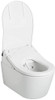 Toto RP WASHLET+ Wall-Hung Toilet Bowl 1.28 and 0.9 GPF with CEFIONTECT, Cotton White CT447CFGT6001