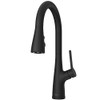 Pfister Neera Pull-Down Kitchen Faucet in Matte Black LG529NEB