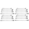 Mothers Wax & Polish MTNKIT-RM6 5 Piece Metric Double Box Universal Spline Reversible Ratcheting Wrench Set - 4 Sets