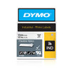 Dymo RNO18488 Industrial Labels for LabelWriter and Industrial Label Makers, Black on White, 1/2", 1 Roll ()