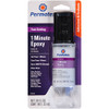 ITW PERMATEX INC PTX84160-CAN 1 Minute General Purpose Epoxy Clear, 0.84 Fluid Ounce Dual Syringe Carded