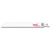 MILWAUKEE MLW48-01-6093 8-Inch, 8/12 Teeth per Inch, Super Sawzall Blades, 50-Pack