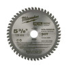 MILWAUKEE MLW48-40-4075 5-3/8" 50 Teeth Non-Ferrous Metal Circular Saw Blade Electric Tools