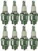 CHAMPION 846 Champion Copper Plus Small Engine Spark Plug, CJ14 (Pack of 8)