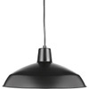 Progress Lighting  P5094-31 1-150W Med Pendant Black P509431