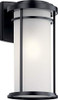 Kichler Toman(TM) 20in. 1 Light Wall Light Black 49688BK