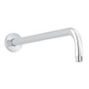 Miseno 16 Rain Shower Arm And Flange Brushed Nickel MNOSA216BN