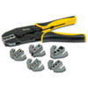 Titan TIT11950 7 Pc Ratcheting Terminal Crimping Set