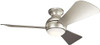 Kichler Sola LED 44in. Fan Brushed Nickel 330151NI