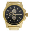 Louis Villiers M-WAT-1325 LVAG3733-13 Gold Stainless Steel Bracelet Watch