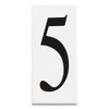 KICHLER SYM4305  Address Light Number 5 Panel