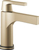 Delta D574TCZDST Zura Single Handle Bathroom Faucet with Touch2O.xt Technology Champagne Bronze 574TCZDST