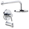 MISENO MTS550425RCP  Mia Tub and Shower Trim Package with Single Function Rain Shower Head