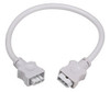 KICHLER 10572WH  Cabinet Cable/Wire Interconnect Cable, 14"