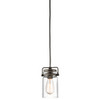 KICHLER 42878OZ , Brinley, Mini-Pendant, 100 Watts, Olde Bronze
