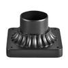 KICHLER 9592BK Lighting Decorative Pier Mount Adapter, Black Finish by Lighting