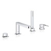 Grohe Plus 4-Hole Roman Tub Filler Chrome 29307003