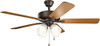 Kichler 52in. Basics Pro Premier Fan Satin Natural Bronze 330016SNB