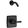 Delta Ashlyn Monitor 14 Series Shower Trim - Less Head - Matte Black T14264BLLHD