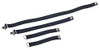 MSA 454-86537 HEADBAND SET OF4 BLACK E