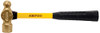 AMPCO SAFETY TOOLS 065-H-00FG 1/4 LB BALL PEEN HAMMERW/FBG. HANDLE