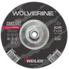WEILER 804-56468 7 X 1/4 WOLV TY27 GRINDWHL  A24R  5/8-11 UNC