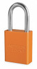AMERICAN LOCK 045-A1106ORJ ORANGE SAFETY LOCK-OUT PADLOCK KEYED DIFFERENT