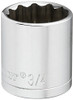 CRESCENT 192-CDS31N 3/8 DRIVE3/4 SOCKET12PT
