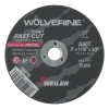 WEILER 804-56070 3 X 1/16 WOLV TY1 C-O WHL  A60T  3/8 AH