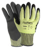 WELLS LAMONT 815-Y9236L HI-VIZ  ANSI CUT LEVEL A4  SANDY NITRILE PALM