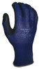 SHOWA 845-380M-07 FOAM NITR PALM-BL/BLK COAT  13-GA  KNIT LINER M
