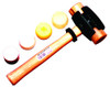 GARLAND MFG 311-31002 SIZE 2 SPLIT-HEAD RAWHIDE HAMMER