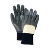 SHOWA 845-4000P-09 DISPOSE NITRILE PALM-COATED- WHITE W/ DZ6