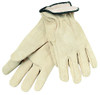 MEMPHIS GLOVE 127-3150XL SPLIT LEATHER DRIVERS GLOVES RED FLEECE