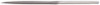 NICHOLSON 183-37947 6-1/4 RHN-0 THREE SQUARE NEEDLE FILE