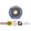 CGW Camel Grinding Wheels Inc. B295255 CGW Abrasives Depressed Center Wheel 4-1/2 x 1/4 x 7/8 Type 27 24 Grit Aluminum Oxide