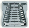 GearWrench KDT-9412 12 Pc. Metric Combination Ratcheting Wrench Set