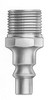 Lincoln Industrial LNI-13329 ARO Style Air Nipple - 1/4 In ID