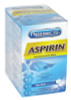 FIRST AID ONLY 579-90014 PHYSICIANSCARE ASPIRIN-BX=50 PACKETS  EA=BX
