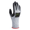 SHOWA 845-234L-08 FOAM NITR PALM-BL/WH/GR 15-GA  ANSI CUT LVL4/L