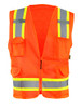 OCCUNOMIX 561-ECO-ATRNSM-OL CL 2 VEST-MESH-2TONE-ZIP-8 POC-L-O