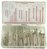 PRECISION BRAND 605-12995 STAINLESS STEEL COTTER PIN ASSORTMENT 124 PIECES