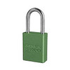 AMERICAN LOCK 045-A1106GRN GREEN SAFETY LOCK-OUT PADLOCK ALUMINUM BO